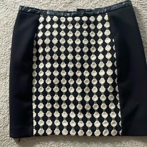 H&M houndstooth skirt